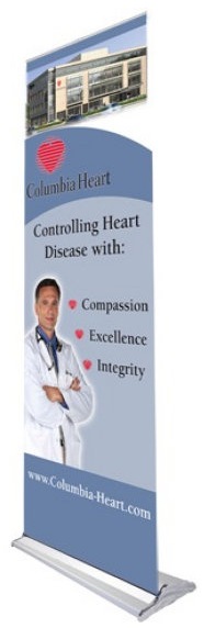 Premium rollup retractable stand